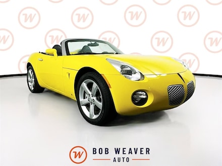 2007 Pontiac Solstice Black Car