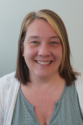 Staff member Stacy Weikel from ID_a555d4