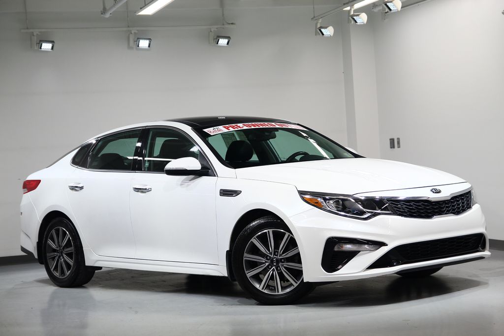 Used 2019 Kia Optima LX with VIN 5XXGT4L3XKG334282 for sale in Pittsburgh, PA