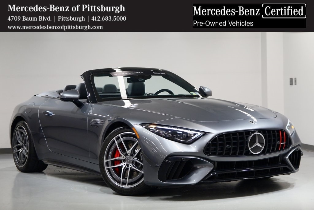 Certified 2022 Mercedes-Benz AMG SL 55 Convertible