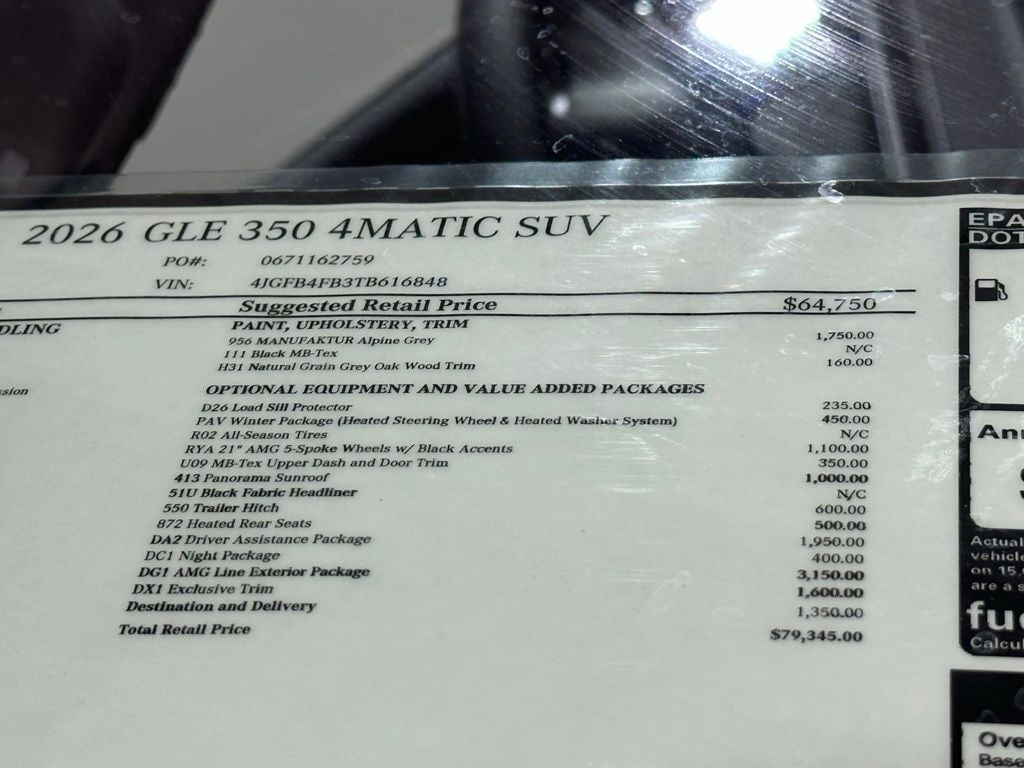 2026 Mercedes-Benz GLE GLE350 - Photo 19