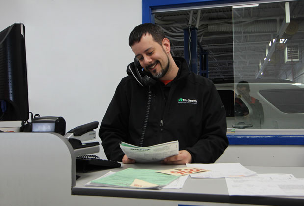 Brett Merck, service advisor