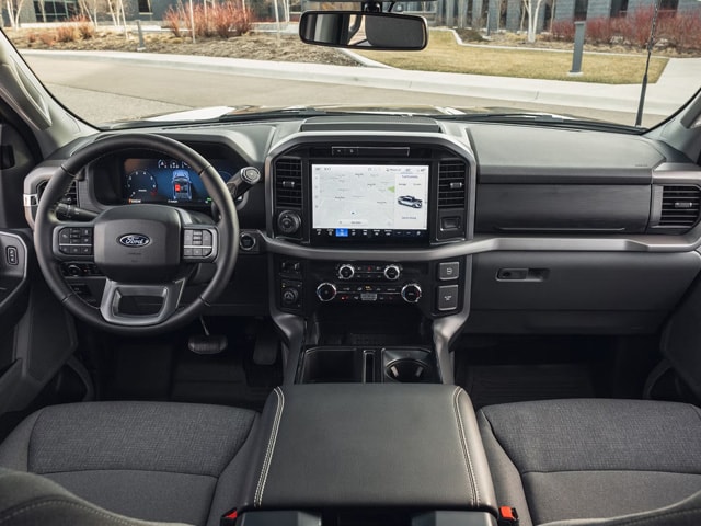 Ford F-150 interior and cabin controls