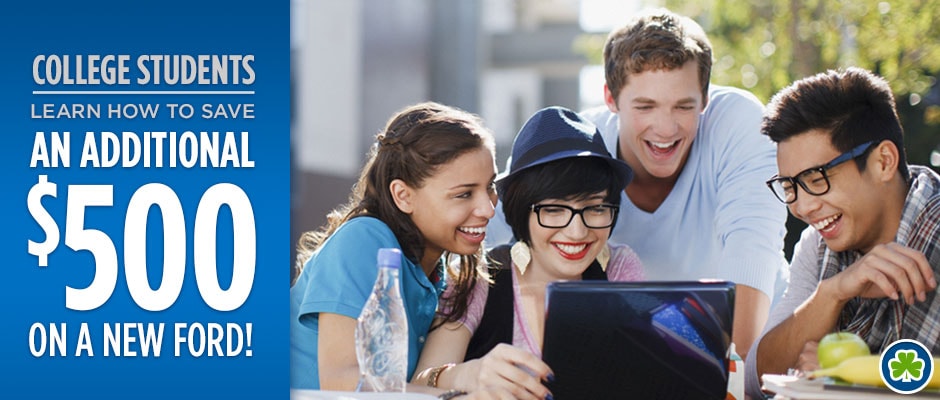 College Student Discount on New Vehicles