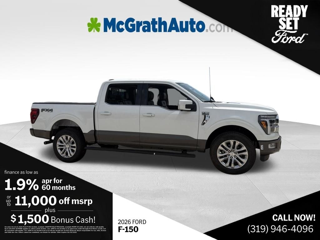 New 2026 Ford F-150 King Ranch Truck