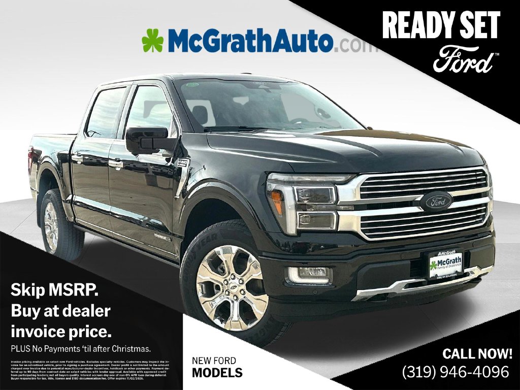 New 2026 Ford F-150 Platinum Truck