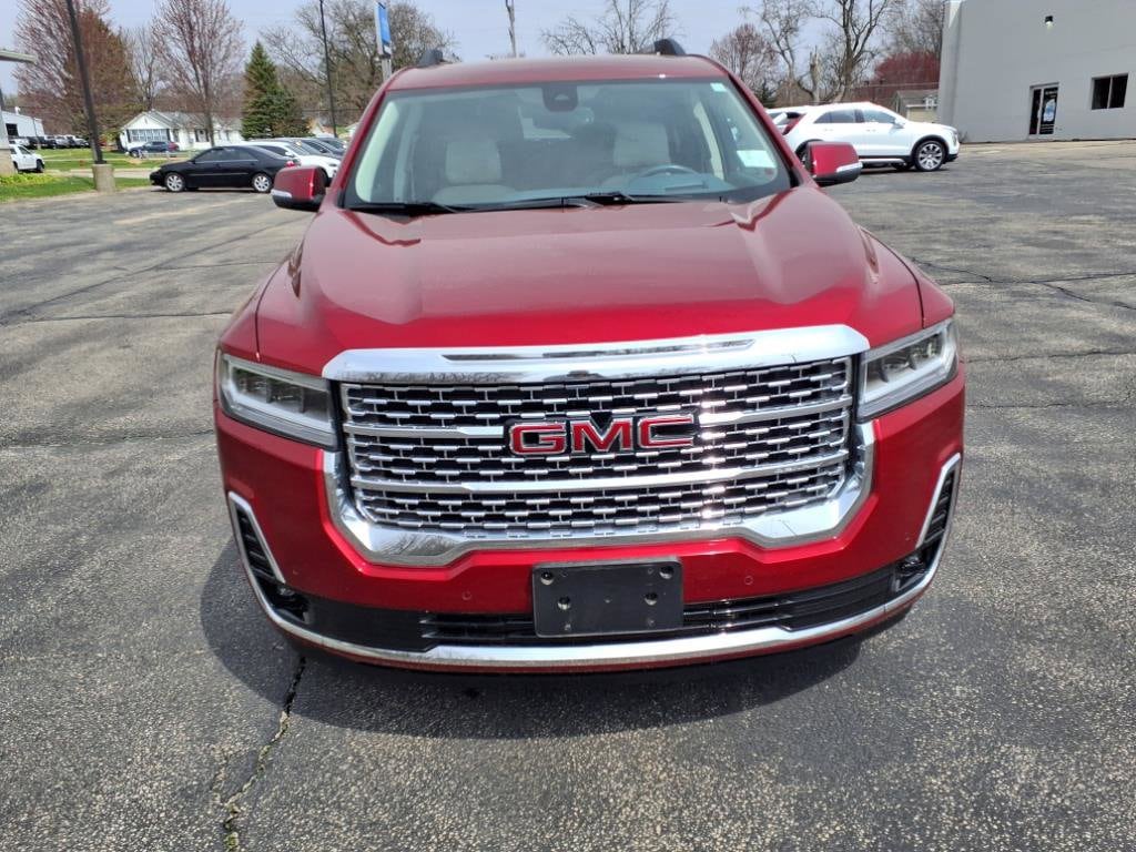 Certified 2022 GMC Acadia Denali with VIN 1GKKNPLS1NZ136127 for sale in Freeport, IL