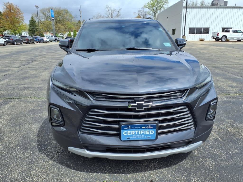 Certified 2022 Chevrolet Blazer 3LT with VIN 3GNKBJRS6NS168617 for sale in Freeport, IL