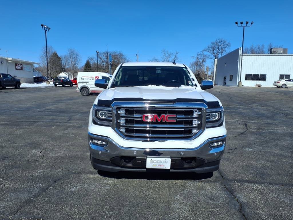 Used 2018 GMC Sierra 1500 SLT with VIN 3GTU2NEC4JG299226 for sale in Freeport, IL