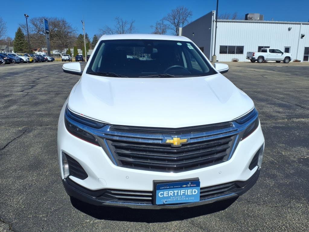 Used 2022 Chevrolet Equinox LT with VIN 3GNAXUEVXNL259365 for sale in Freeport, IL