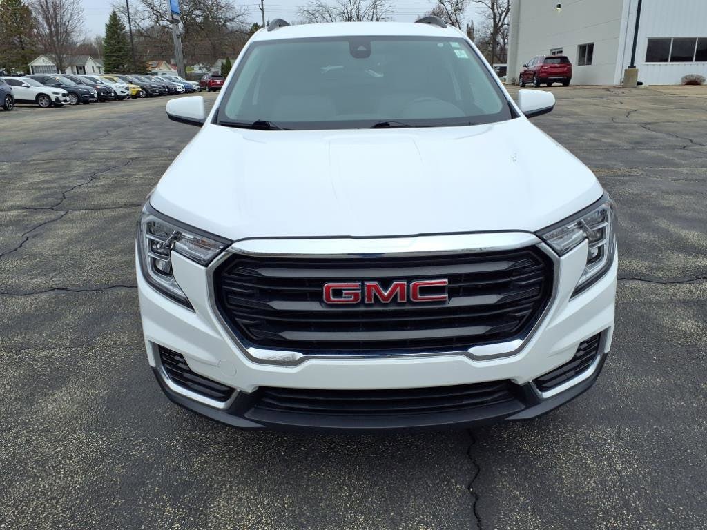 Certified 2023 GMC Terrain SLE with VIN 3GKALTEG7PL217016 for sale in Freeport, IL