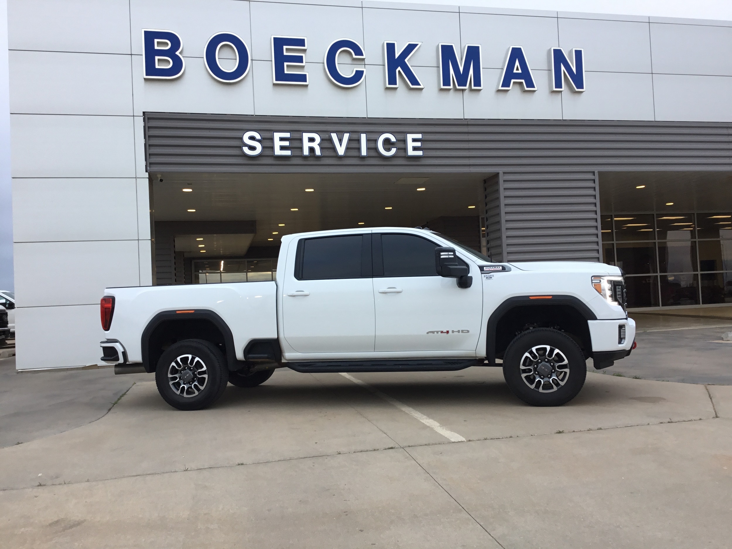 Used 2023 GMC Sierra 2500HD AT4 with VIN 1GT49PEY4PF235393 for sale in Kingfisher, OK