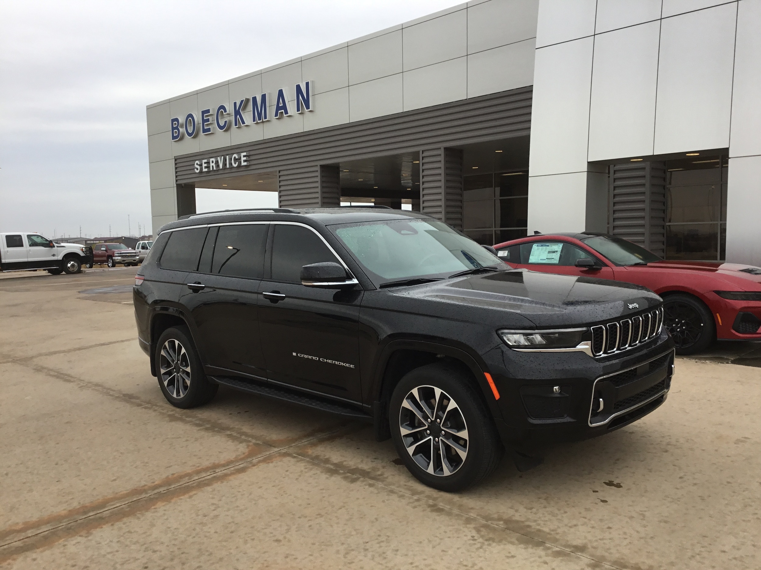 Used 2021 Jeep Grand Cherokee L Overland with VIN 1C4RJKDG1M8198182 for sale in Kingfisher, OK