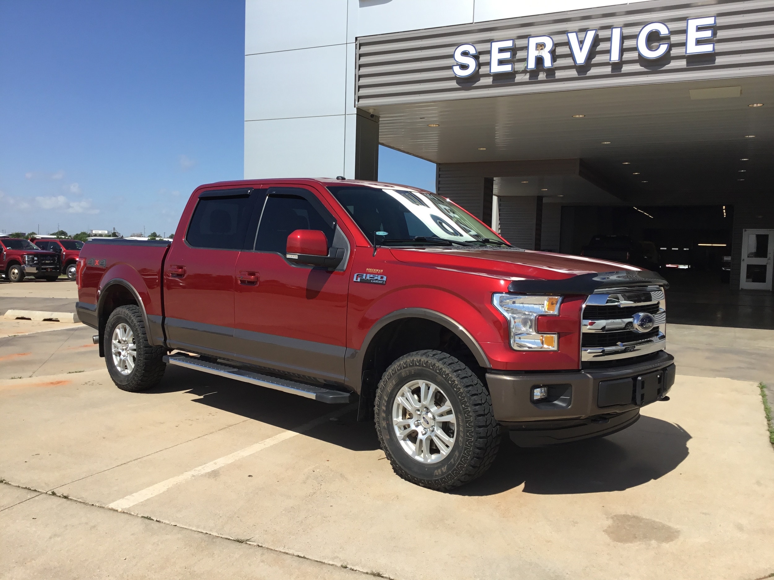 Used 2016 Ford F-150 Lariat with VIN 1FTEW1EF0GKE12232 for sale in Kingfisher, OK