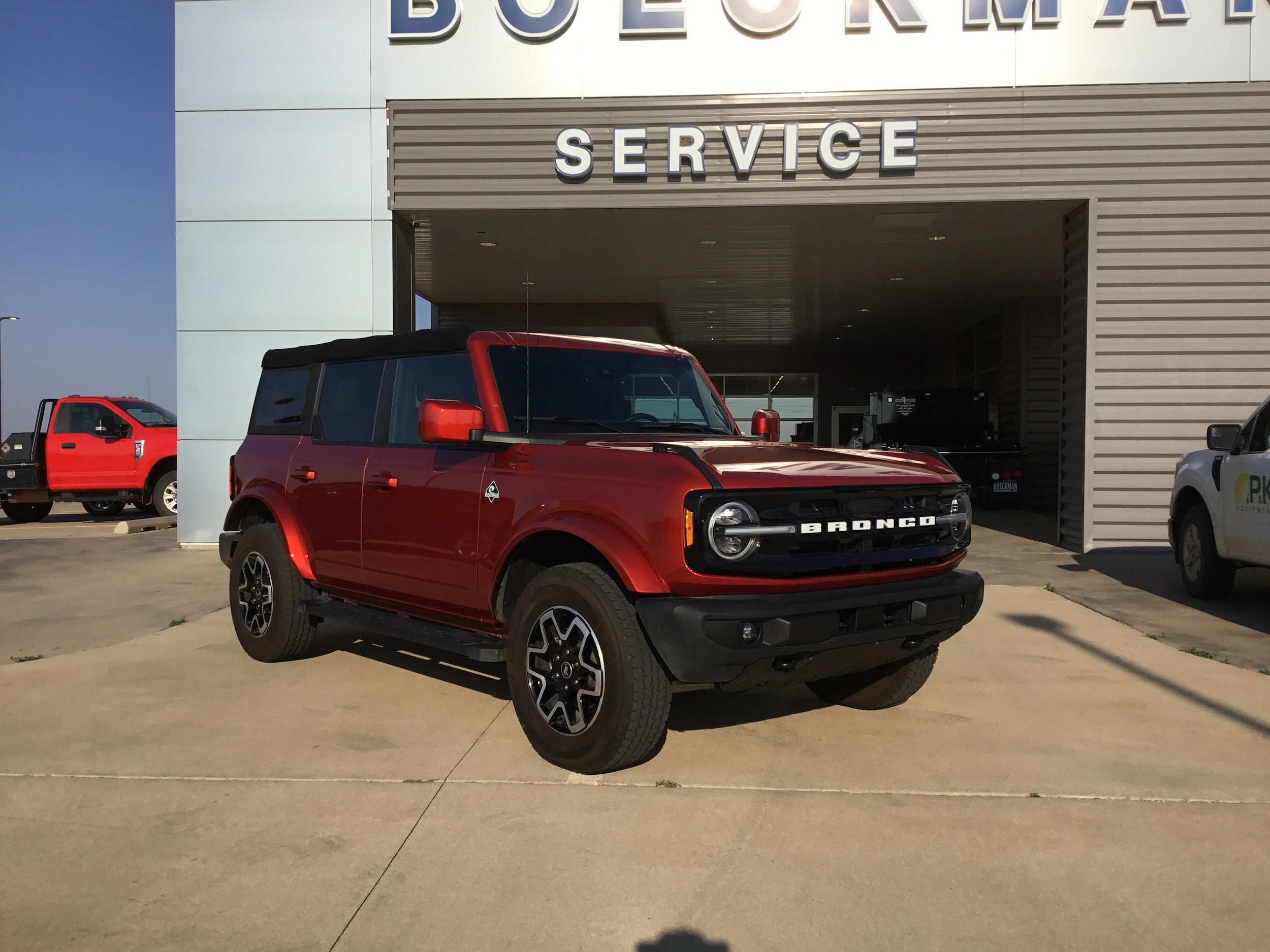 Used 2022 Ford Bronco 4-Door Outer Banks with VIN 1FMDE5BH5NLB12961 for sale in Kingfisher, OK