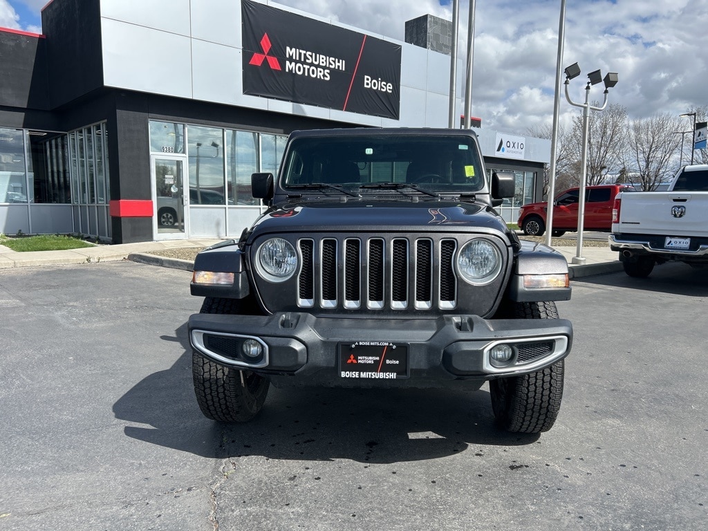 Used 2019 Jeep Wrangler Unlimited Sahara with VIN 1C4HJXEN8KW591515 for sale in Boise, ID