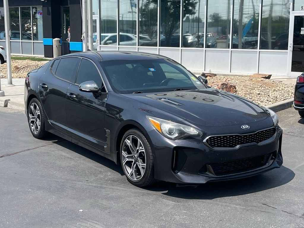 Used 2020 Kia Stinger GT-Line with VIN KNAE15LA1L6073591 for sale in Boise, ID