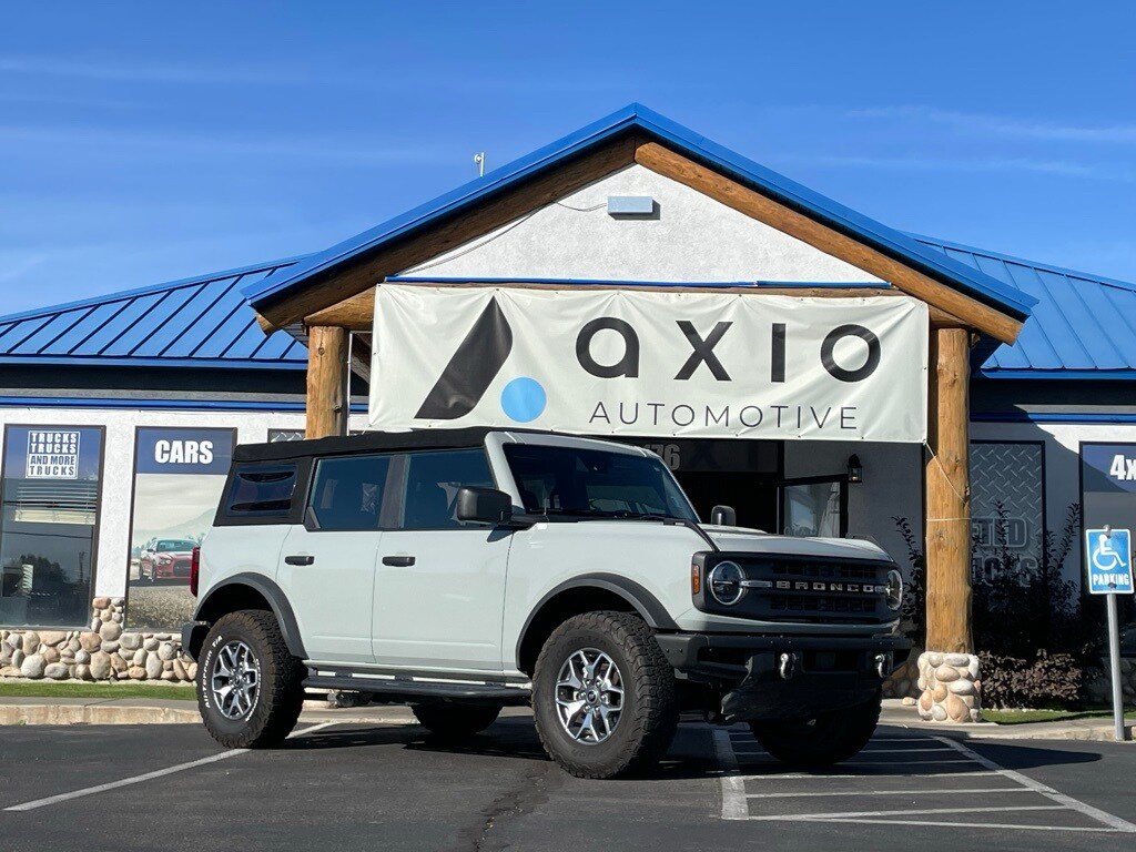 Used 2022 Ford Bronco 4-Door Base with VIN 1FMEE5BP9NLA81273 for sale in Boise, ID
