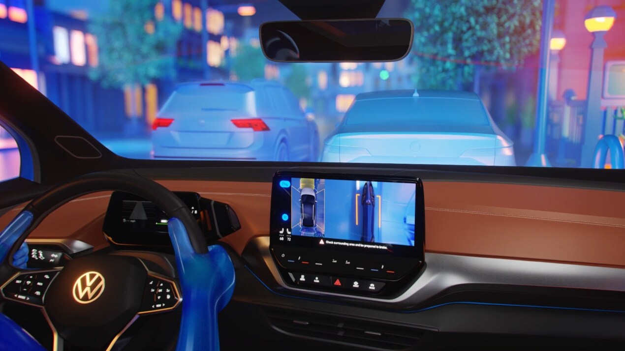 2023 VW Arteon blind spot monitor
