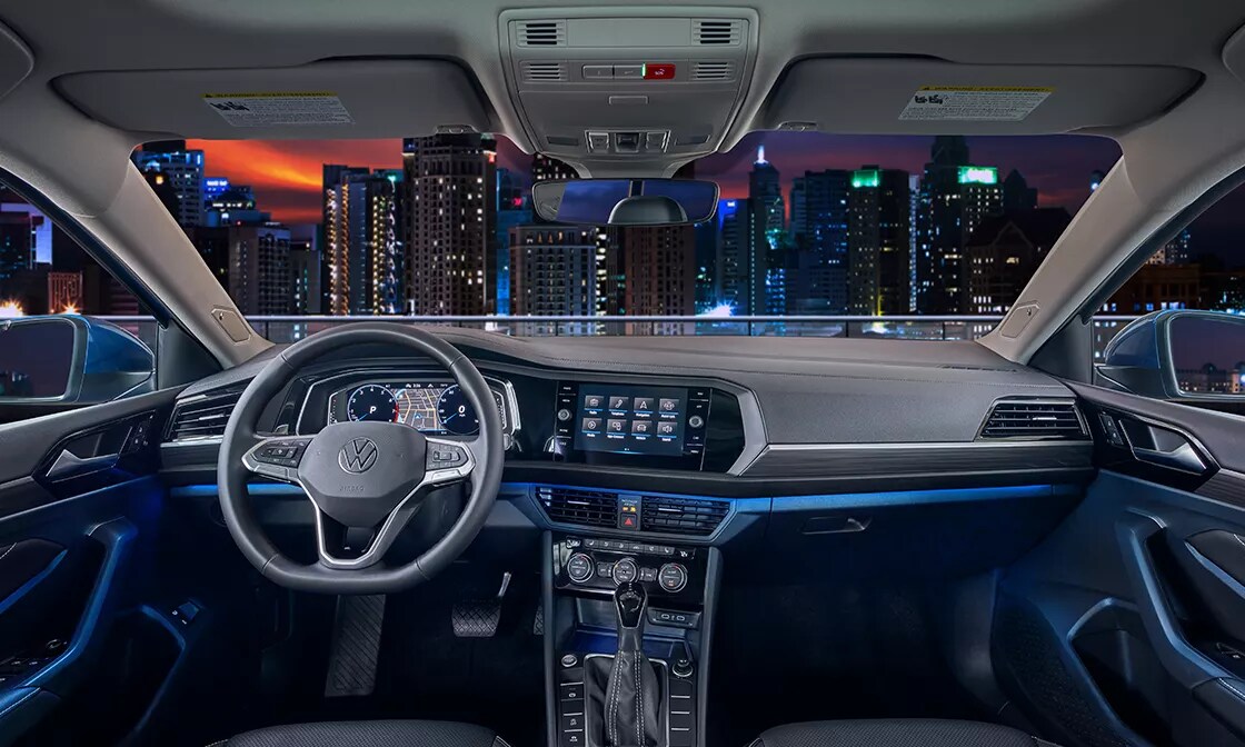 2023 VW Jetta available interior lighting