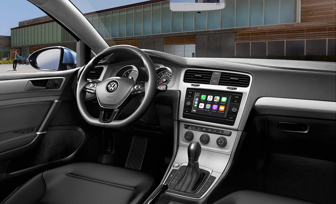 2020 Volkswagen Golf interior view