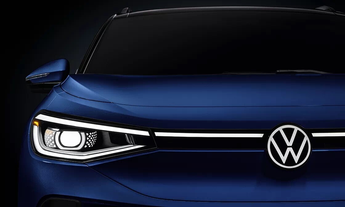 2021 Volkswagen ID.4 with led tail lights