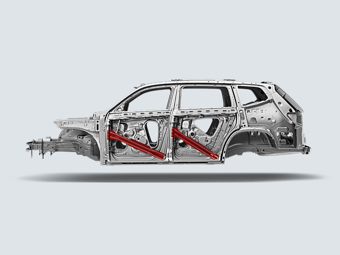 2023 VW Atlas Cross Sport crash energy absorbtion