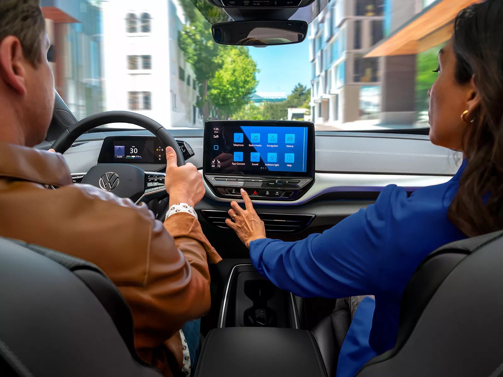 2023 VW ID.4 driver assistance and media technology