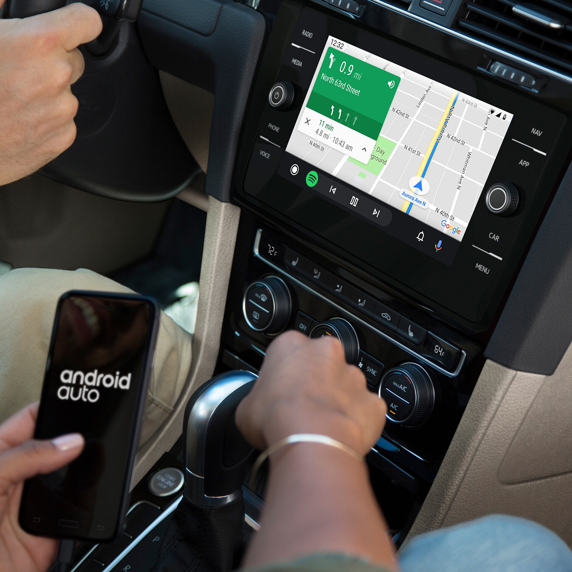 2020 Volkswagen Golf with Android auto