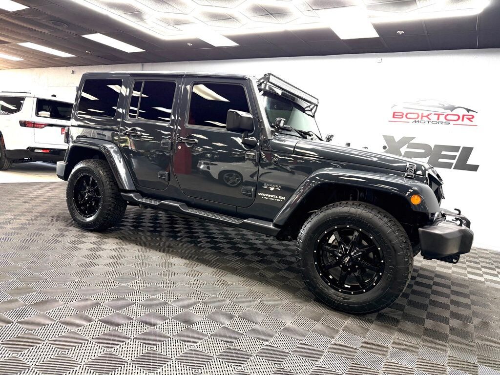 Used 2017 Jeep Wrangler JK Unlimited Sahara 4x4 SUV
