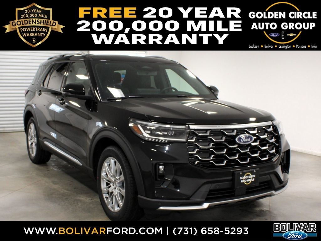 New 2026 Ford Explorer Platinum SUV