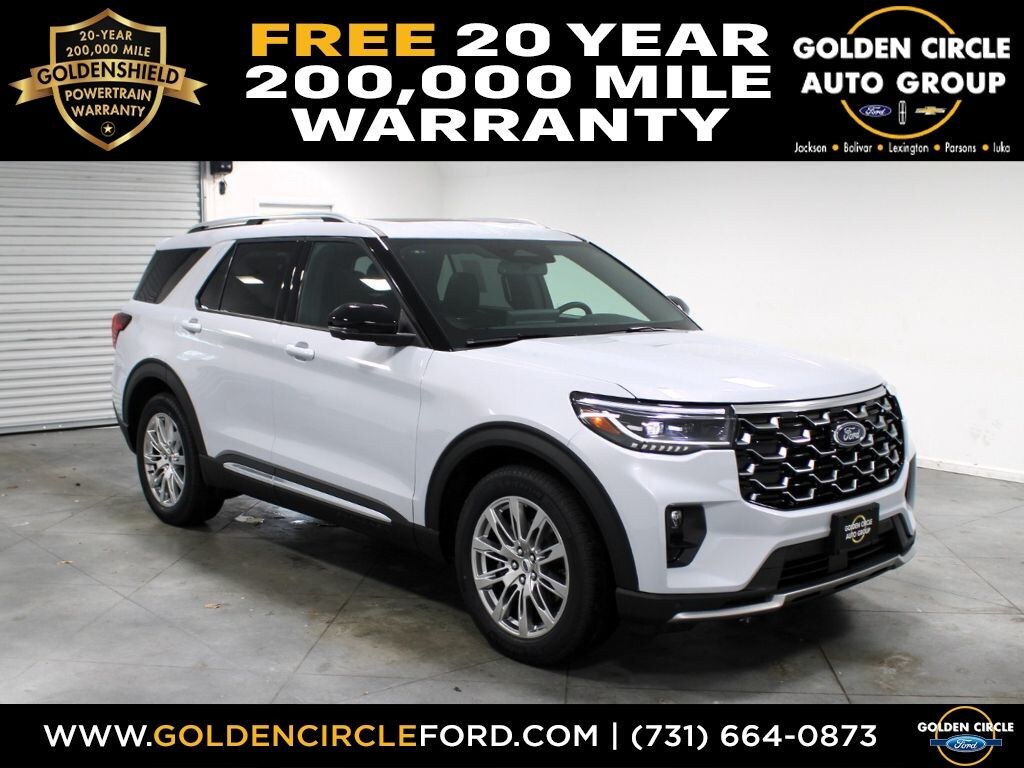 New 2026 Ford Explorer Platinum SUV