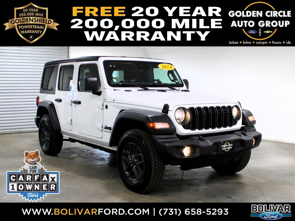 Used 2024 Jeep Wrangler Sport S SUV