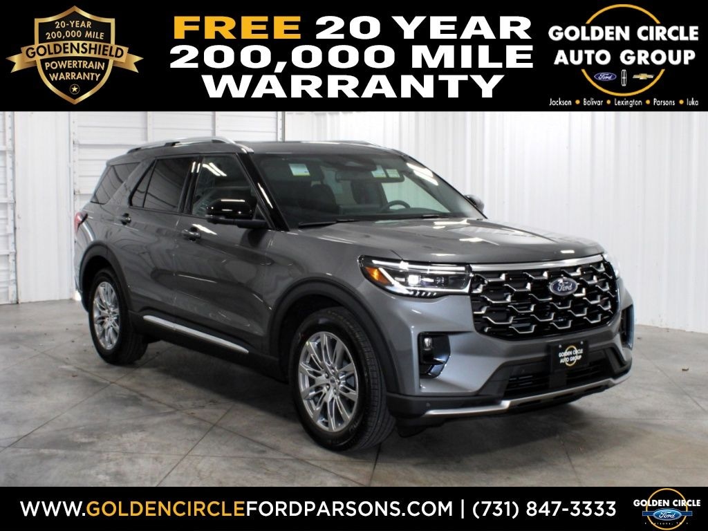 New 2025 Ford Explorer Platinum SUV