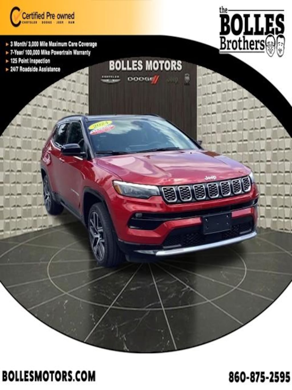 Certified 2024 Jeep Compass Limited SUV