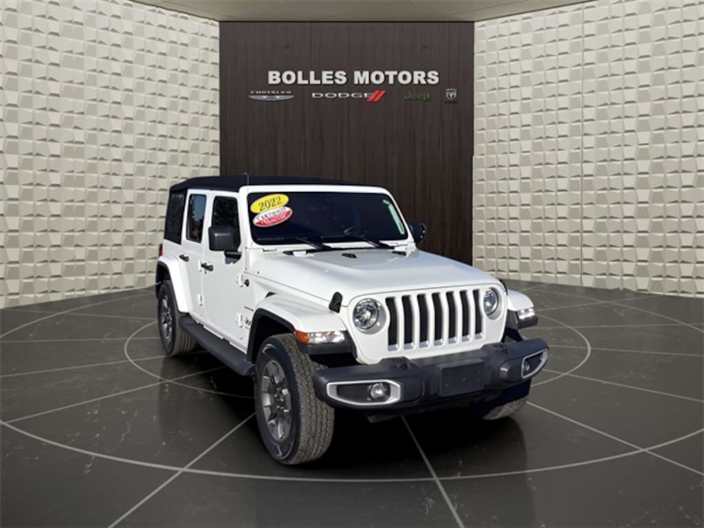 Certified 2022 Jeep Wrangler Unlimited Sahara SUV