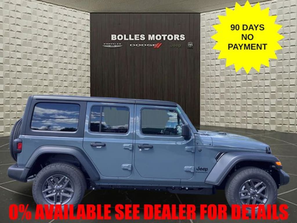 New 2026 Jeep Wrangler Sport S Sport Utility