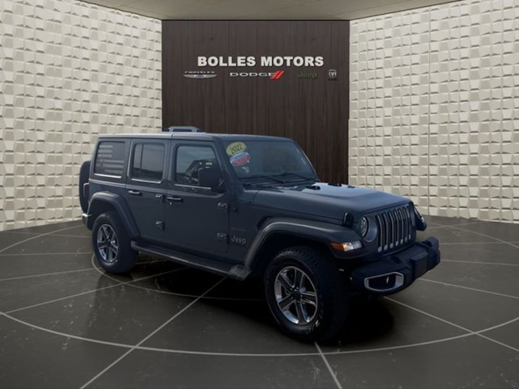 Certified 2022 Jeep Wrangler Unlimited Sahara SUV