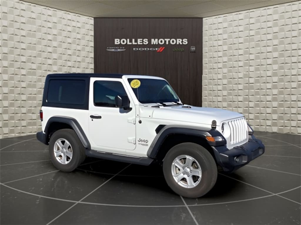 Certified 2020 Jeep Wrangler Sport S SUV