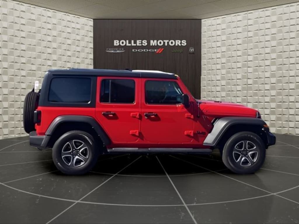 Certified 2021 Jeep Wrangler Unlimited Sport S SUV