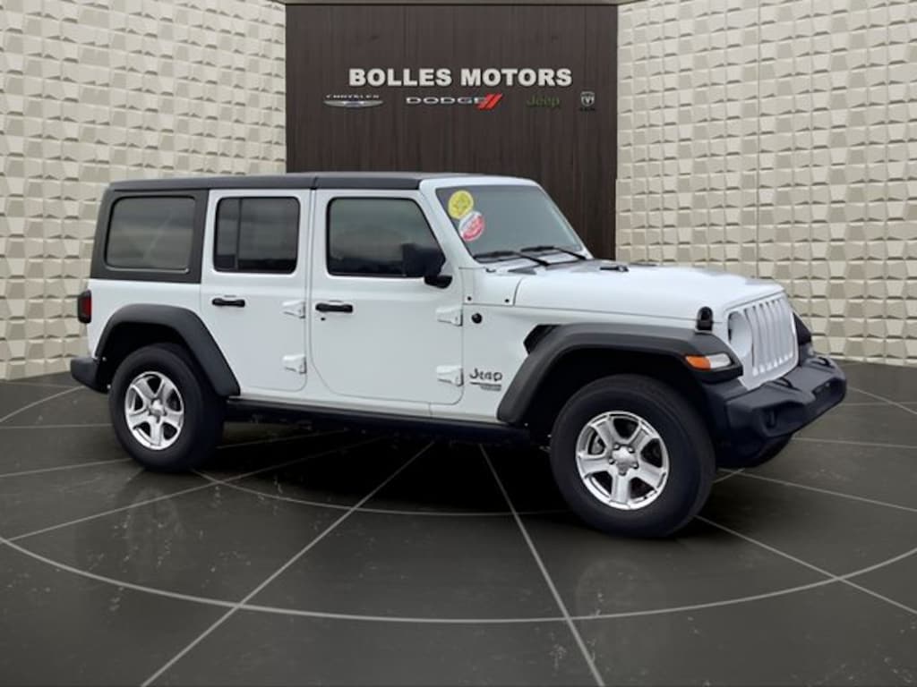 Certified 2020 Jeep Wrangler Unlimited Sport S SUV