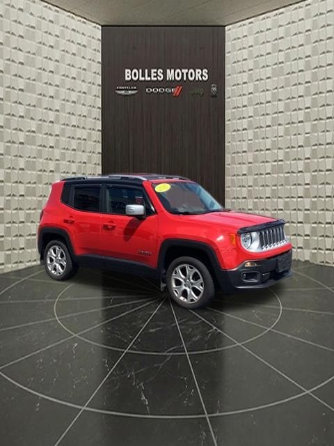 Used 2017 Jeep Renegade Limited with VIN ZACCJBDBXHPF49003 for sale in Ellington, CT