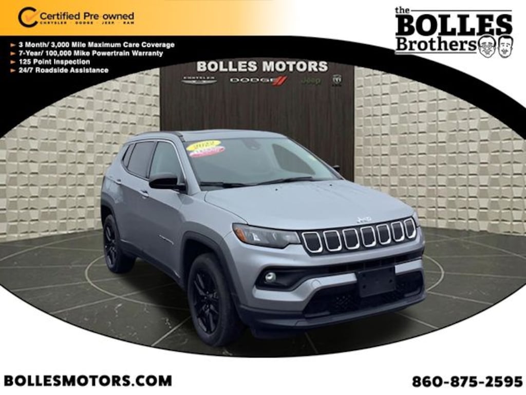 Certified 2022 Jeep Compass Latitude SUV