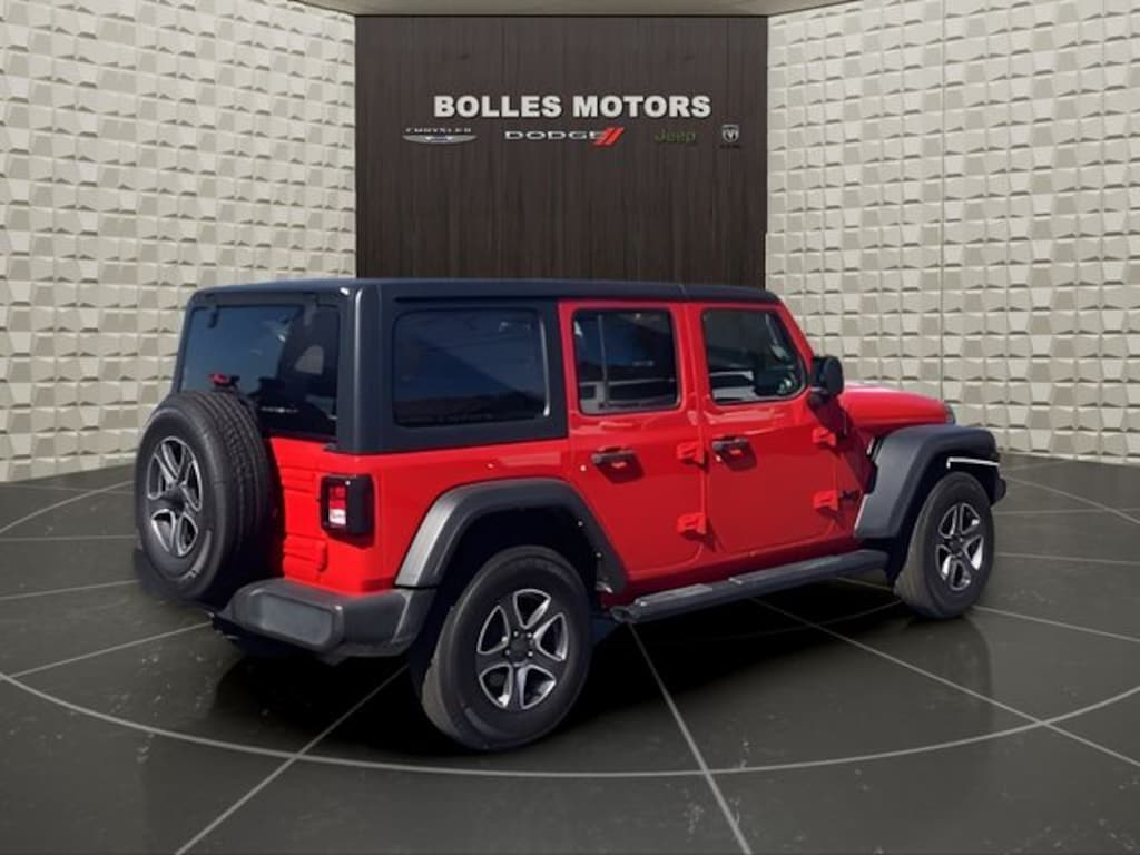 Certified 2021 Jeep Wrangler Unlimited Sport S SUV