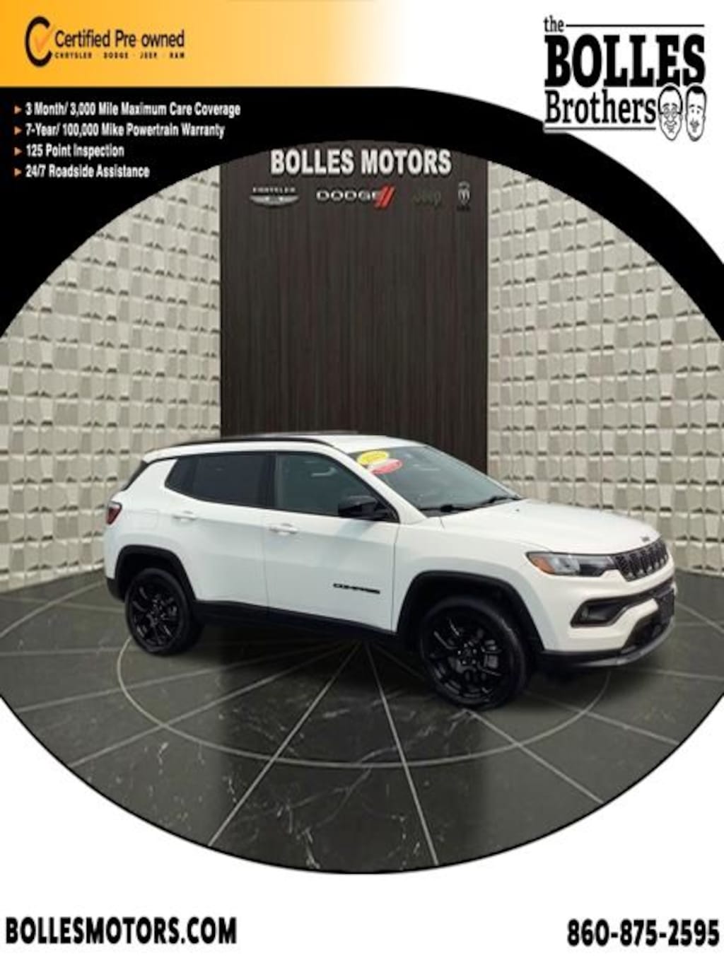 Certified 2025 Jeep Compass Latitude SUV