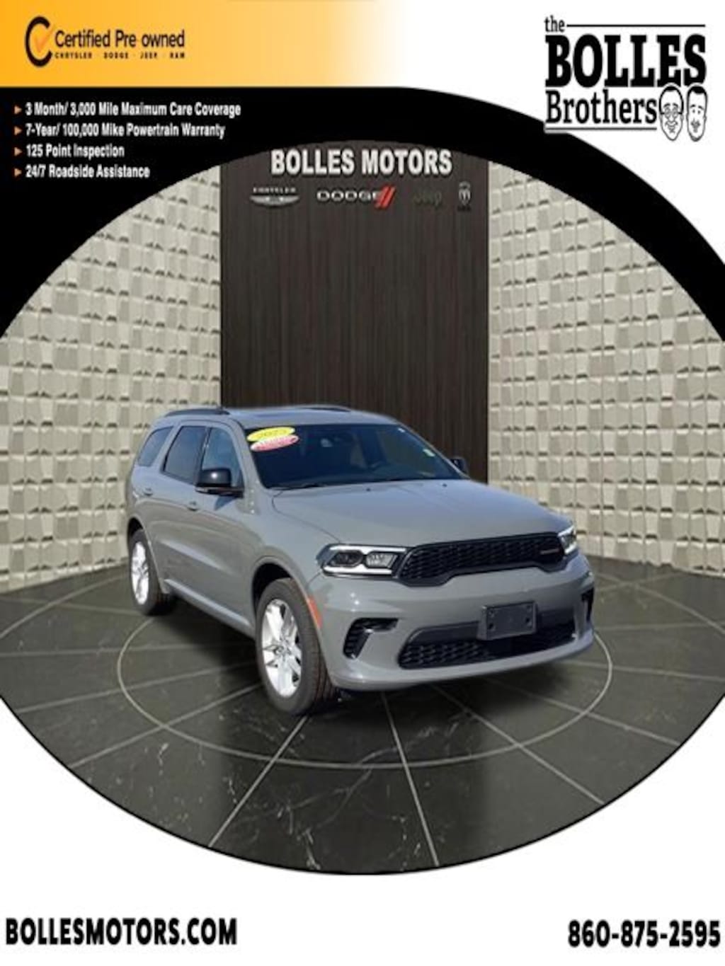 Certified 2025 Dodge Durango GT Plus SUV
