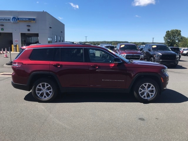 Certified 2022 Jeep Grand Cherokee L Limited with VIN 1C4RJKBG8N8571688 for sale in Ellington, CT