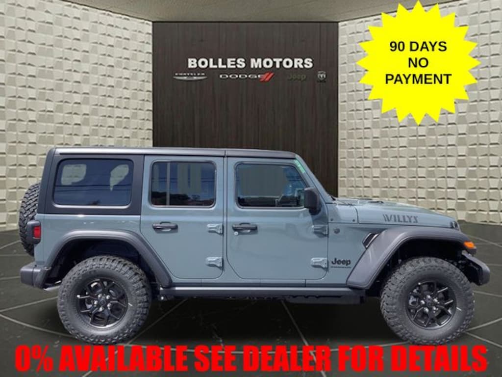 New 2026 Jeep Wrangler Willys Sport Utility