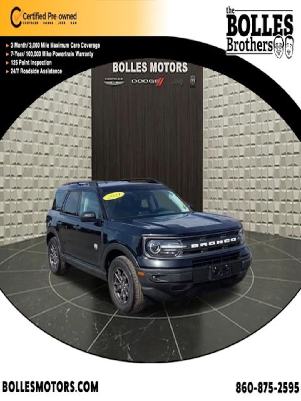 Certified 2021 Ford Bronco Sport Big Bend SUV