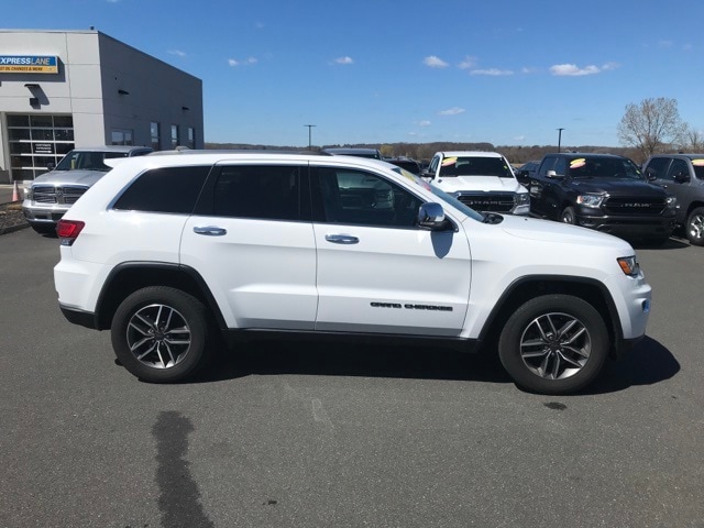 Certified 2021 Jeep Grand Cherokee Limited with VIN 1C4RJFBG8MC510005 for sale in Ellington, CT